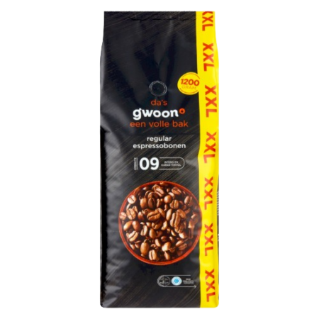 G'woon Koffie Espressobonen Regular Product Image