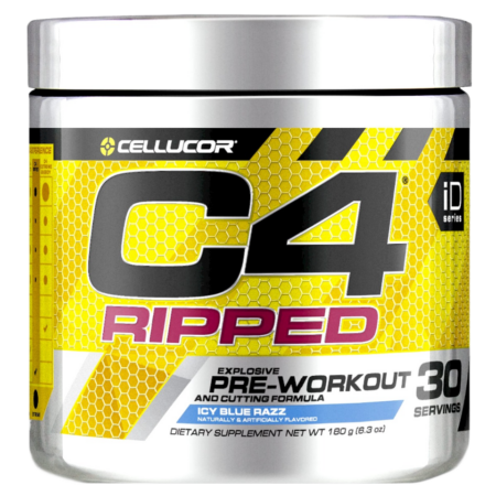 Cellucor C4 Ripped Pre-Workout Powder Icy Blue Razz ACTIVE Product Image